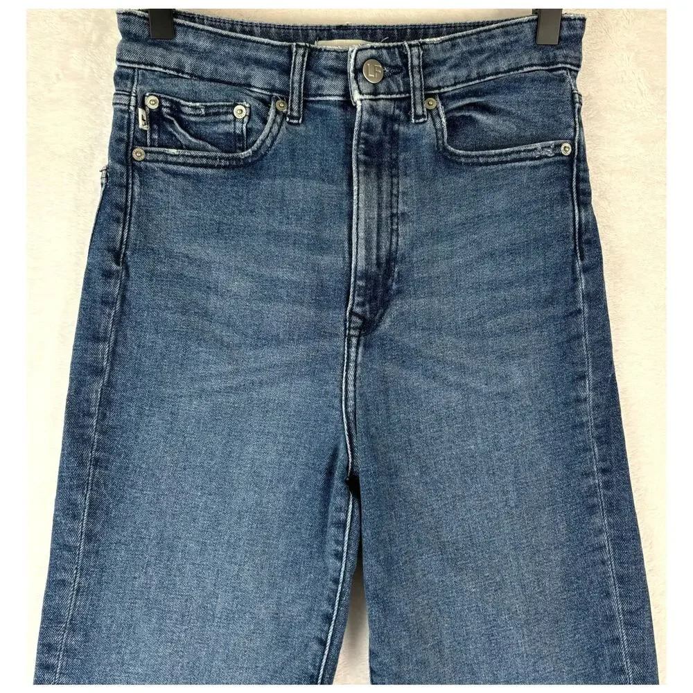 Lovers & Friends Greyson Ultra High Rise Slim Boot Size 26 in Fleetwood